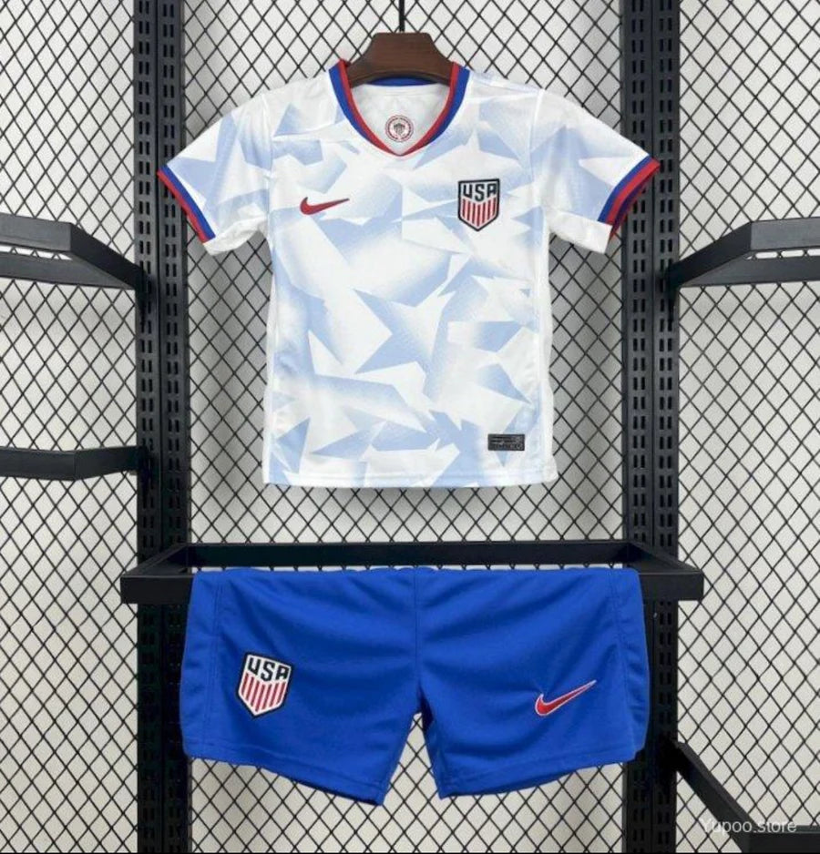 Kit ensemble USA/Etats-Unis domicile adulte/enfant 2025/26