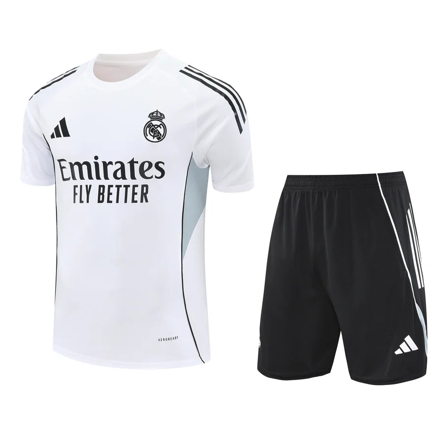 Kit ensemble football Real Madrid blanc 2025/26