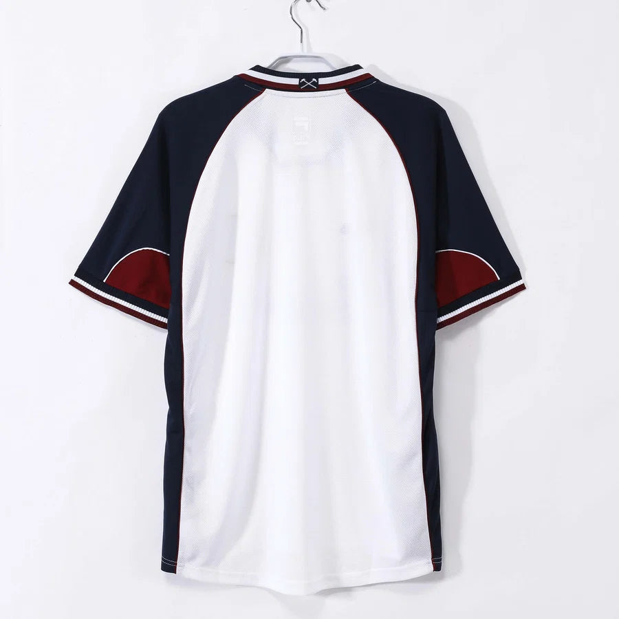 Maillot football West Ham extérieur 1990/91