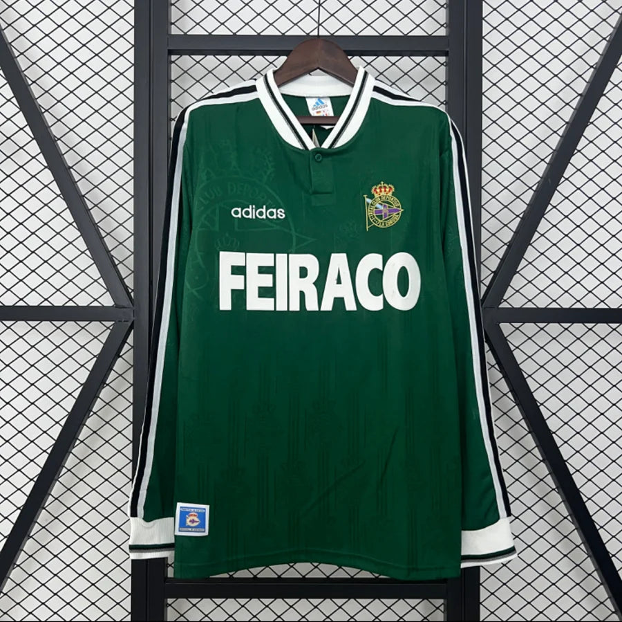 Maillot football Deportivo La Corogne manches longues domicile 1999/00