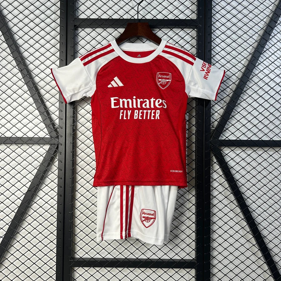 Kit football Arsenal ensemble domicile 2025/26