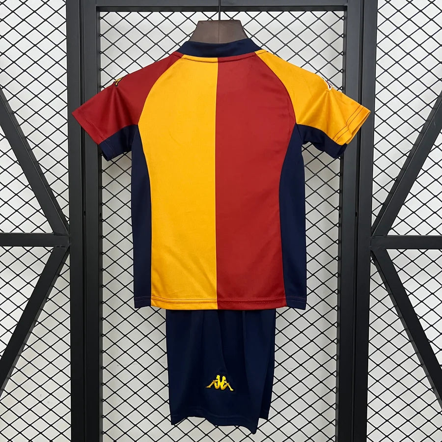 Kit ensemble football As Roma / Rome domicile 2001/02