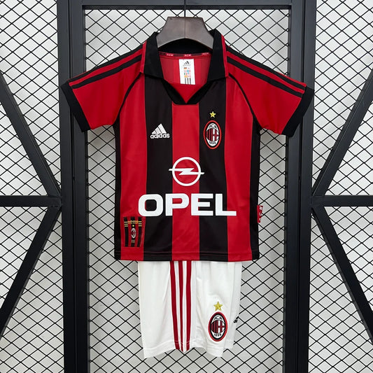 Kit ensemble Milan AC domicile adulte/enfant 1998/99