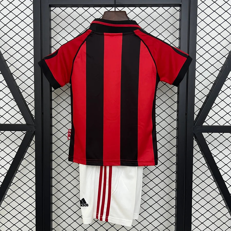 Kit ensemble Milan AC domicile adulte/enfant 1998/99