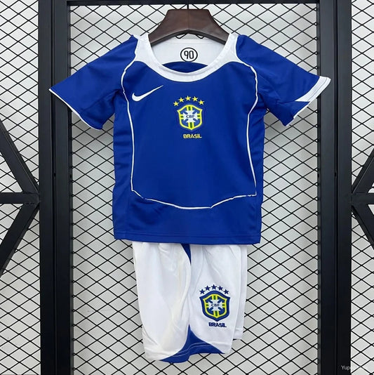 Brazil 2004 Away Retro Kit