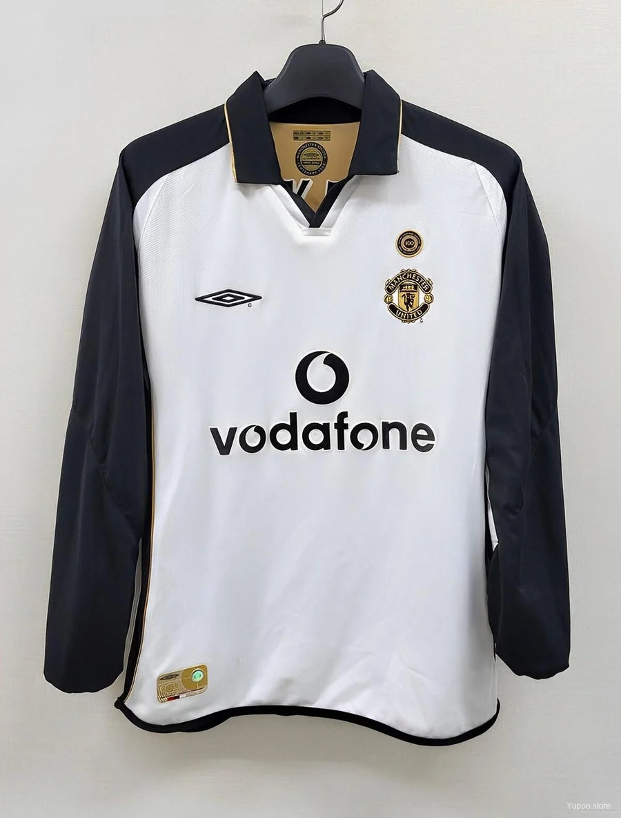 Maillot football Manchester United third manches longues réversible 2001/02 VAN NISTELROOY #10