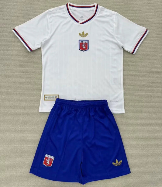 OL Lyon 2025/26 Home Football Kit Set