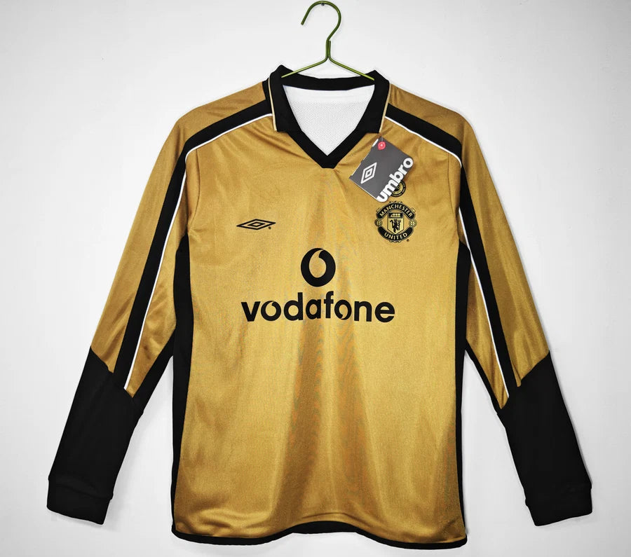 Maillot football Manchester United third manches longues réversible 2001/02