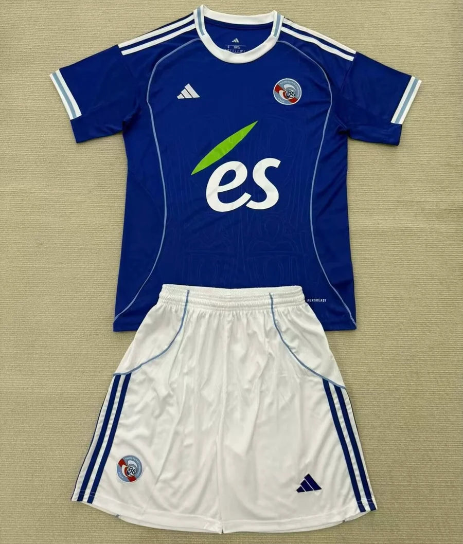 Kit ensemble football Strasbourg domicile 2025/26