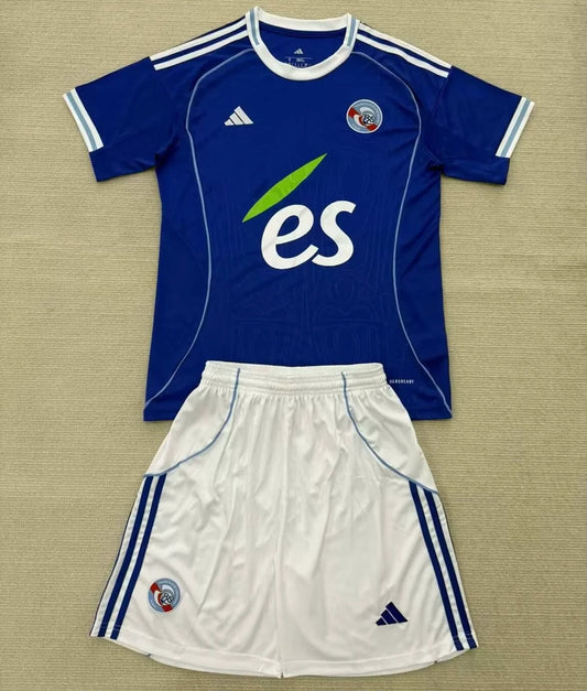 Strasbourg home football kit 2025/26