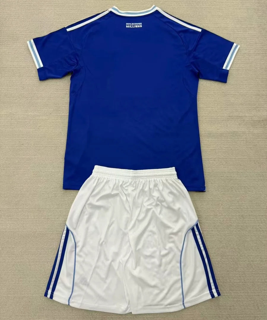Kit ensemble football Strasbourg domicile 2025/26