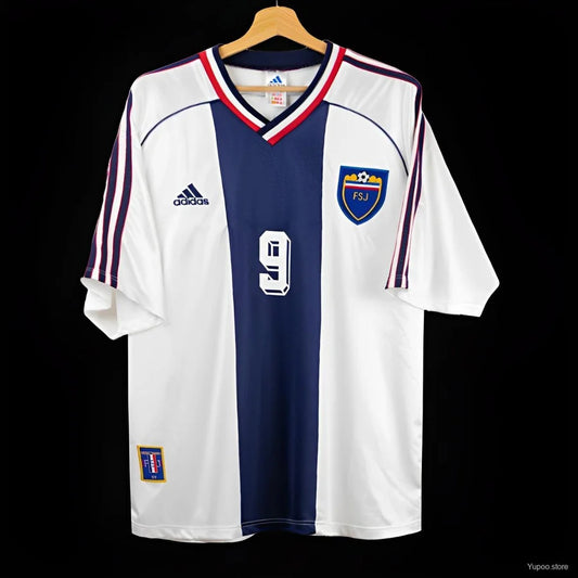 Maillot football Yougoslavie Yougoslavia extérieur 1990