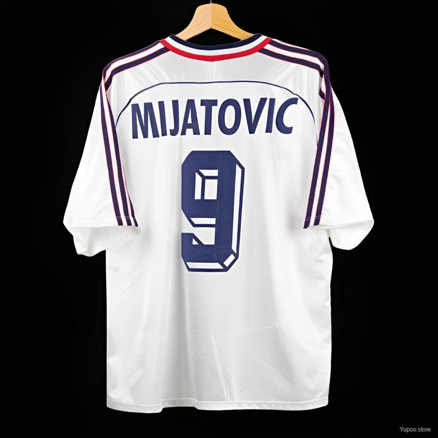 Maillot football Yougoslavie Yougoslavia extérieur 1990