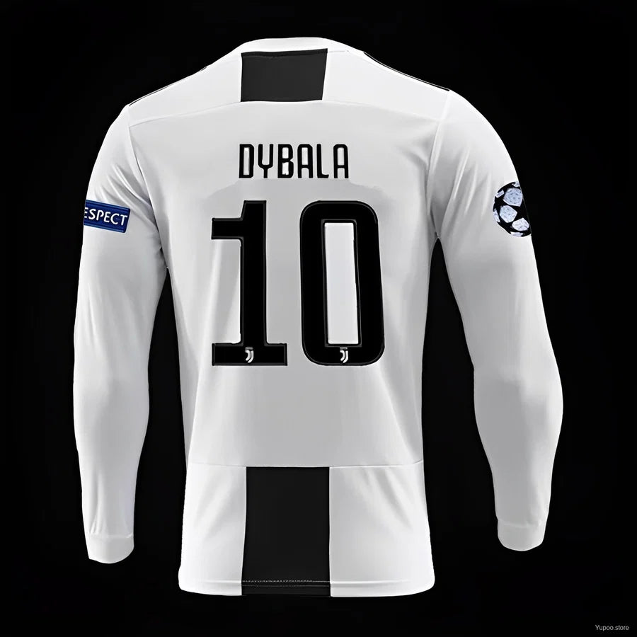 Maillot football Juventus domicile manches longues 2018/19 DYBALA #9