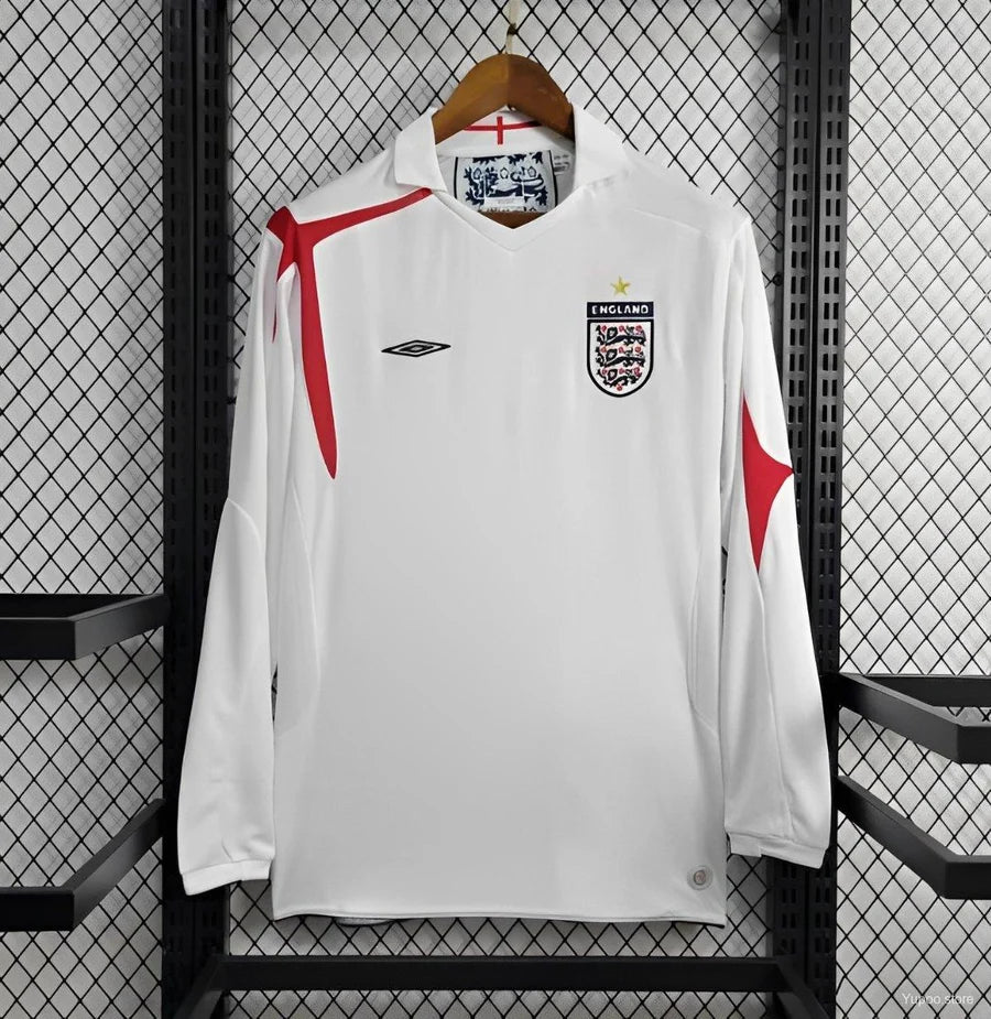 Maillot football Angleterre/England domicile manches longues 2006