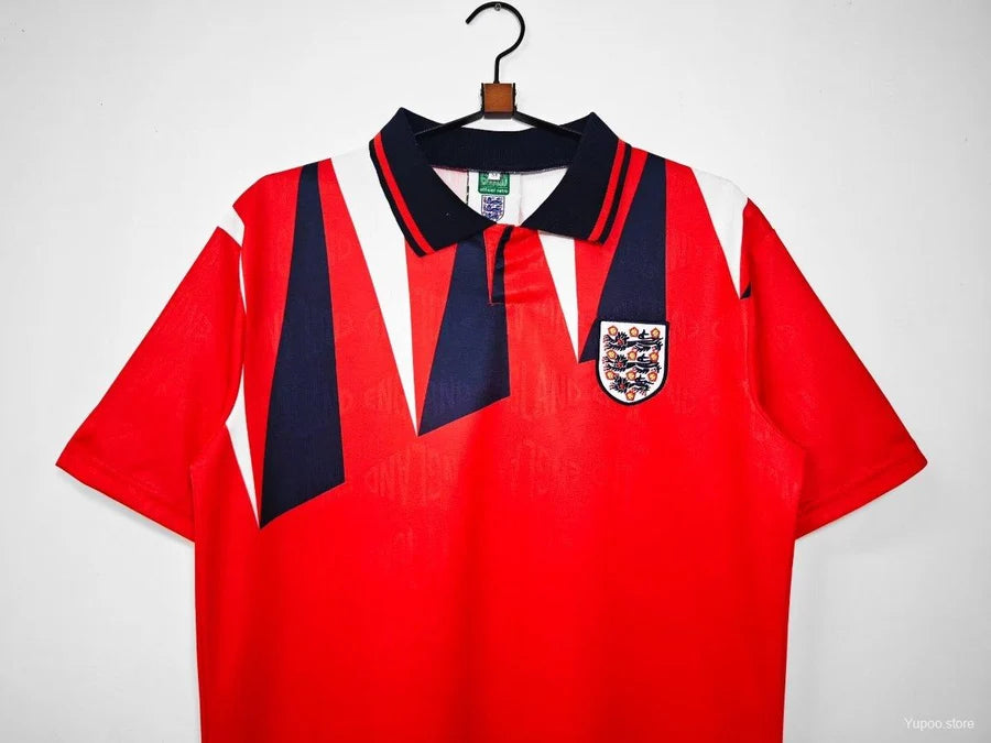 Maillot football Angleterre/England extérieur 1992