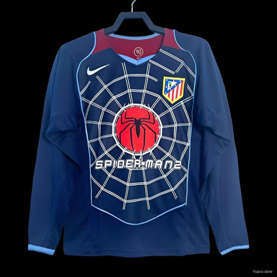 Maillot football Atletico Madrid extérieur Spider Man 2004/05