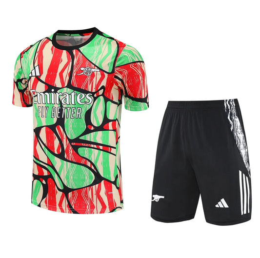 Kit football Arsenal ensemble training 2025/26