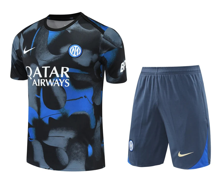 Kit football Inter milan ensemble training 2025/26