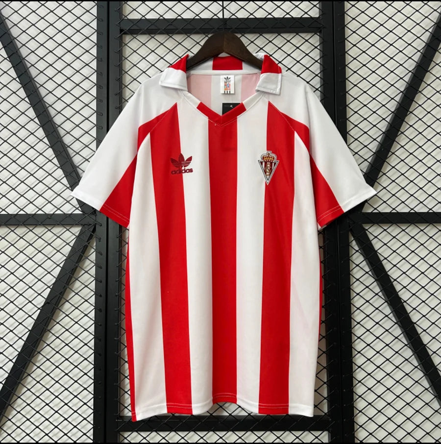 Maillot football Sporting Gijon domicile 1986/87