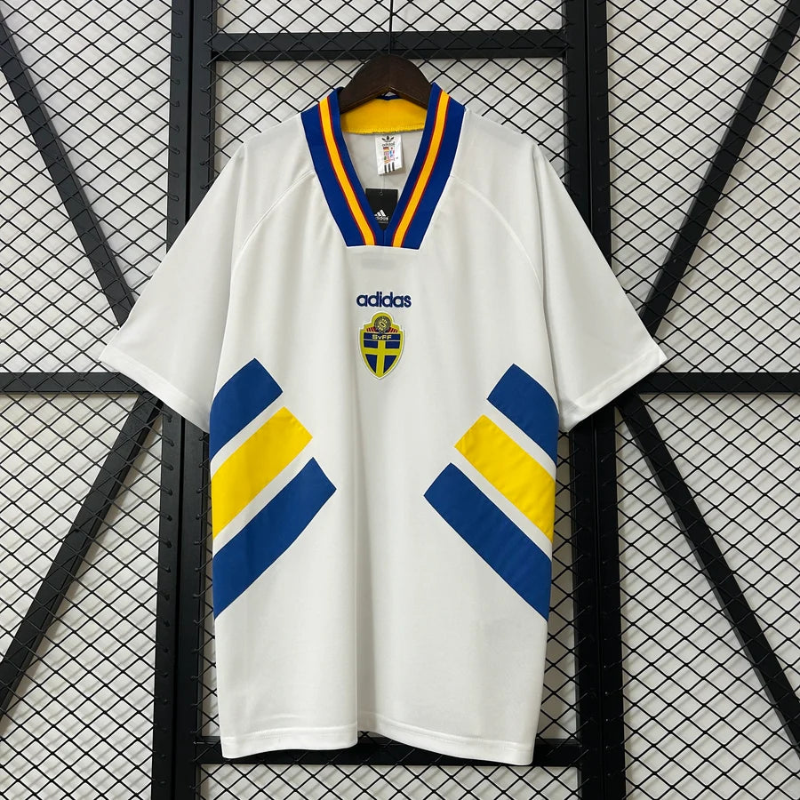 Maillot football Suède Sweden extérieur 1994/95