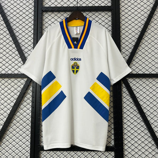 Maillot football Suède Sweden extérieur 1994/95