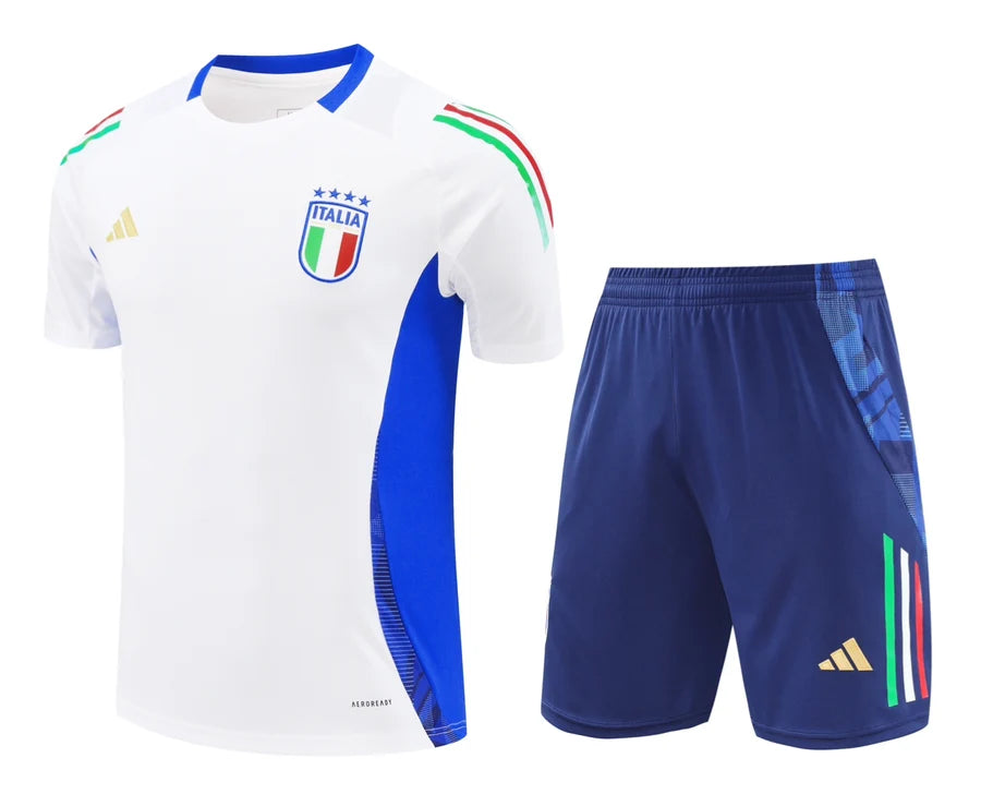 Kit ensemble football Italie/Italy training blanc 2025/26