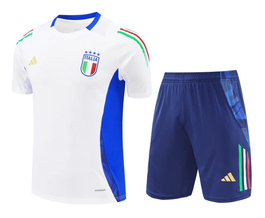 Kit ensemble football Italie/Italy training blanc 2025/26