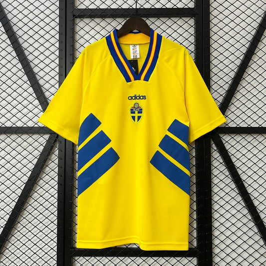 Maillot football Suède Sweden domicile 1994/95