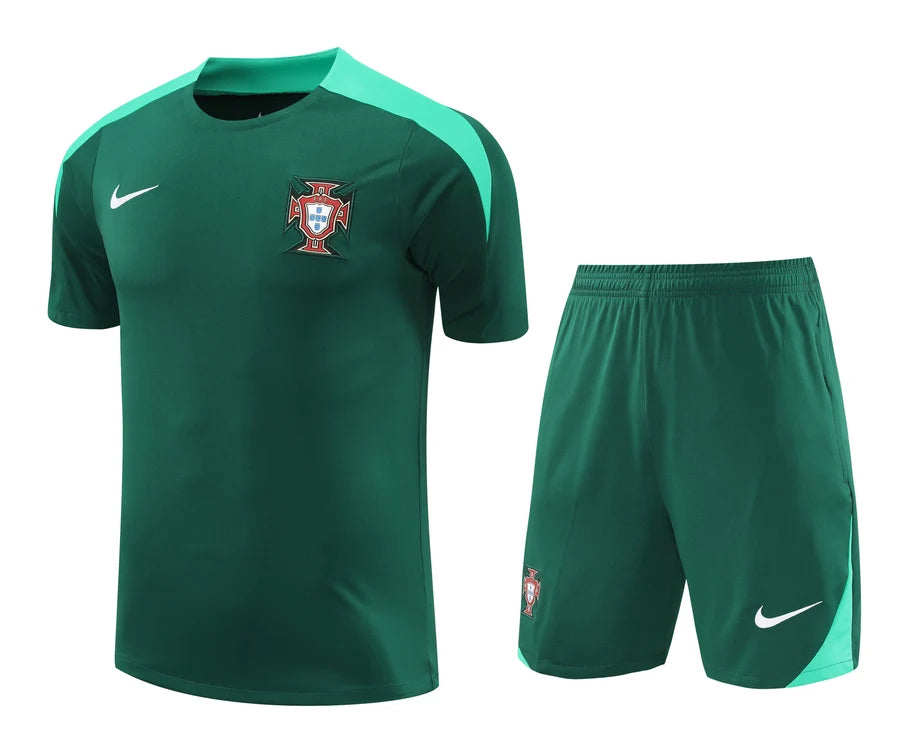 Kit ensemble football Portugal vert 2025/26