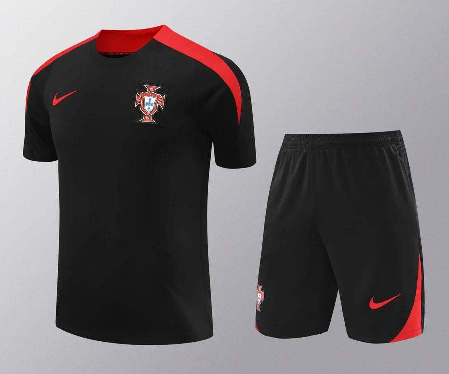 Kit ensemble football Portugal noir 2025/26