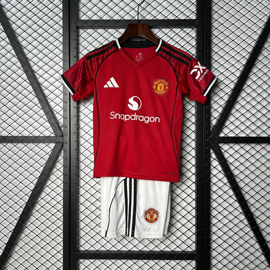 Kit ensemble football Manchester United domicile 2025/26