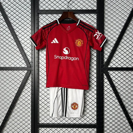Kit ensemble football Manchester United domicile 2025/26