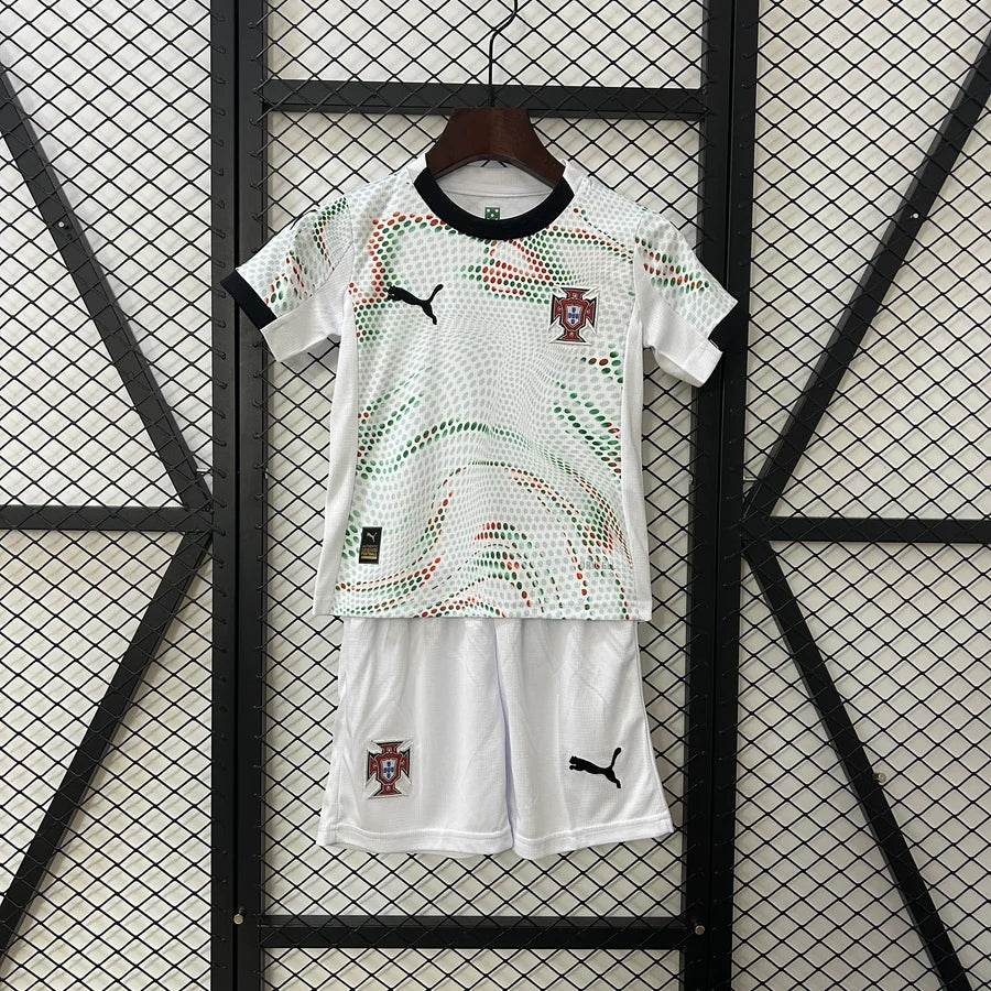 Kit ensemble football Portugal extérieur adulte/enfant 2025/26