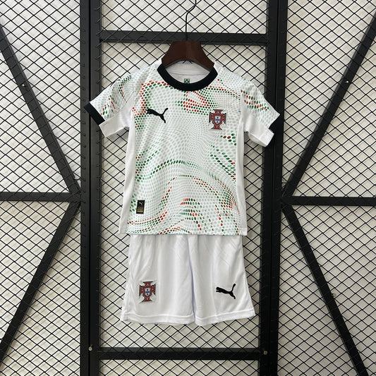 Kit ensemble football Portugal extérieur adulte/enfant 2025/26