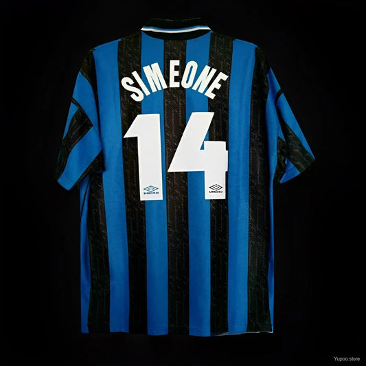 Maillot football Inter Milan domicile 1997/98 SIMEONE #14