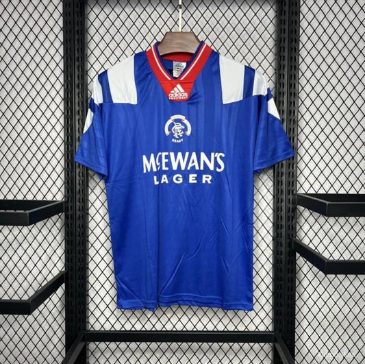 Maillot football Glasgow Rangers domicile 1992/94