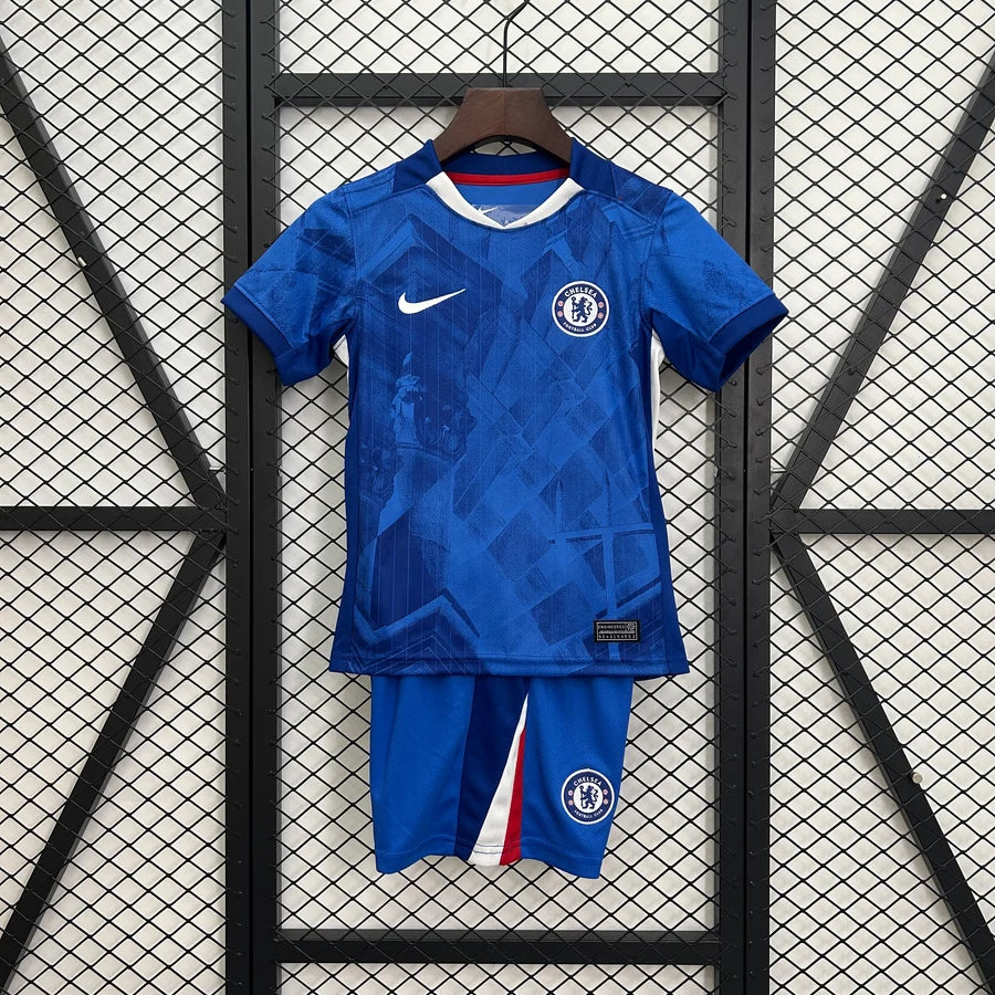 Kit ensemble football Chelsea domicile 2025/26
