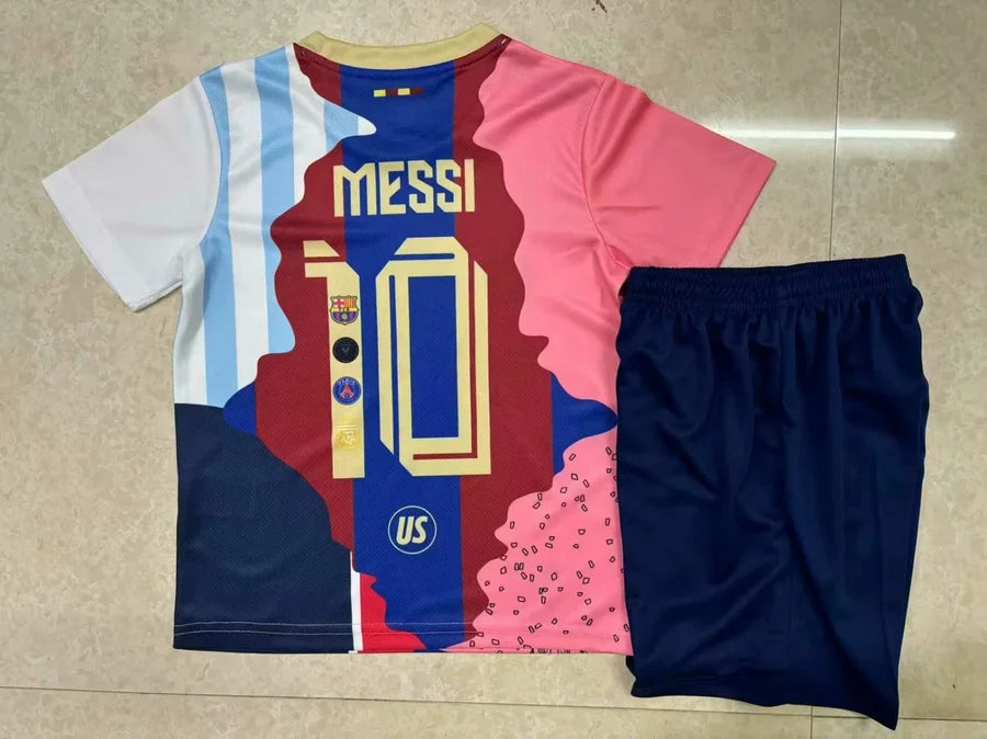 Kit football FC Barcelone Barcelona Version Spéciale 2025/26 MESSI #10