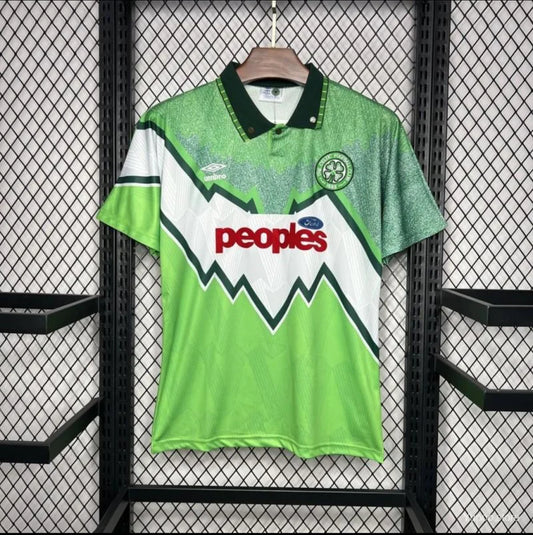 Maillot football Celtic extérieur 1991/92