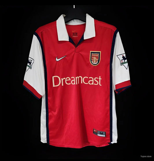 Maillot football Arsenal domicile 1999/2000