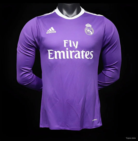 Maillot football Real Madrid third Player Version manches longues 2016/17