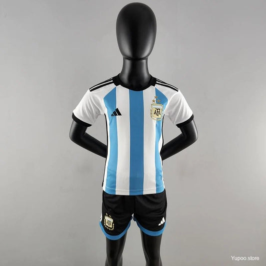 Kit Argentine/Argentina domicile Champion du monde 2022