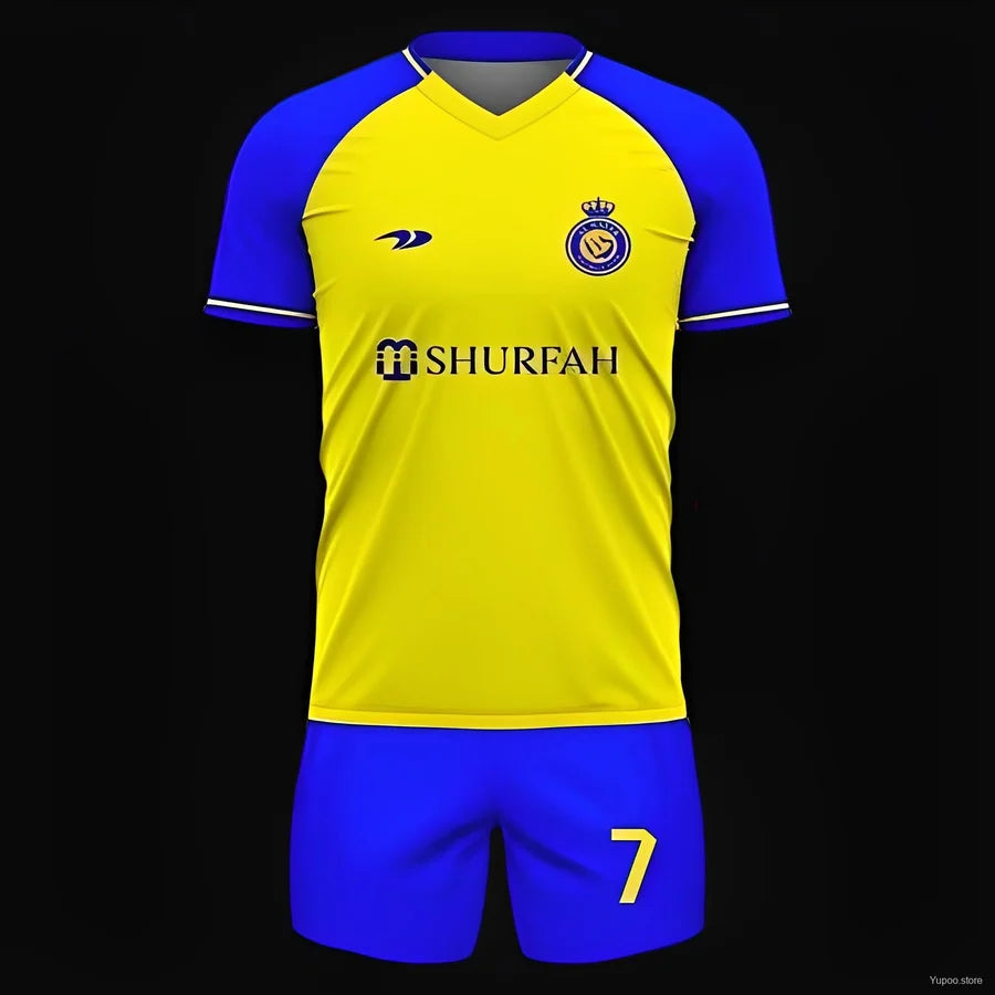 Kit Al Nassr domicile RONALDO 2022/23