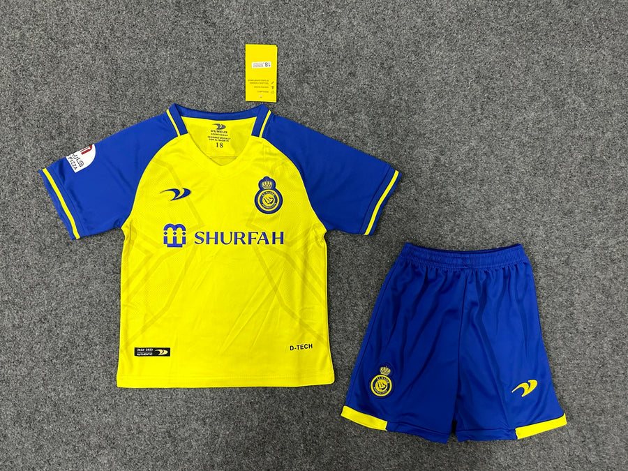 Kit Al Nassr domicile RONALDO 2022/23