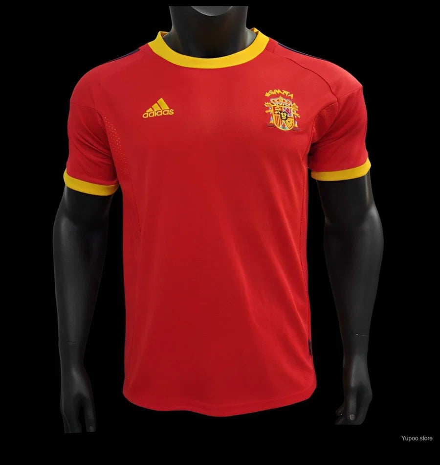 Maillot Espagne Spain Retro Player Version 2002