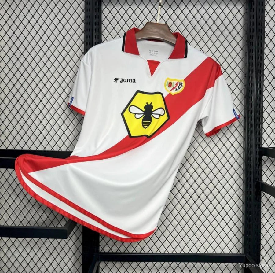 Maillot football Rayo Vallecano domicile 2001/02