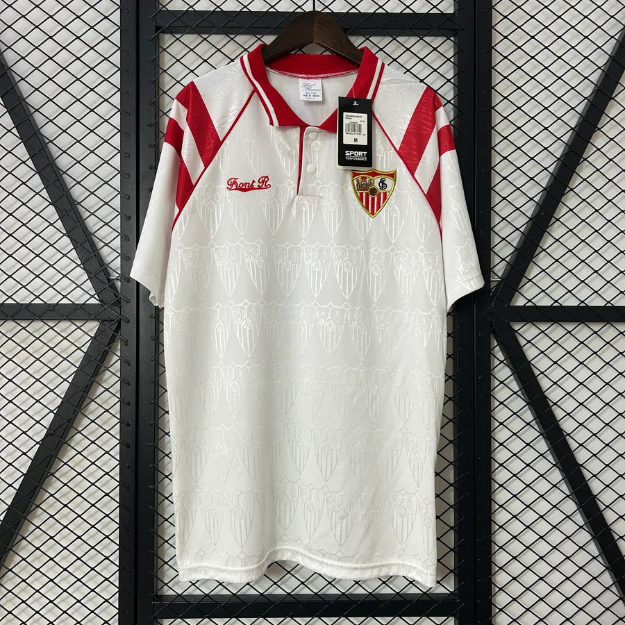 Maillot football Séville Sevilla domicile 1992/93