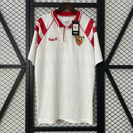 Maillot football Séville Sevilla domicile 1992/93