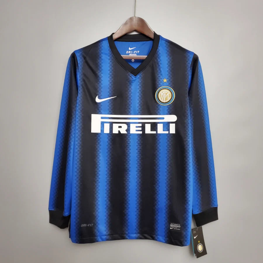 Maillot football Inter Milan domicile manches longues LS 2010/11